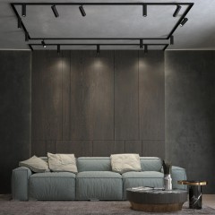 Трехжильный однофазный трековый светодиодный светильник Novotech NAIL 359029 1105лм 5W-9W-13W