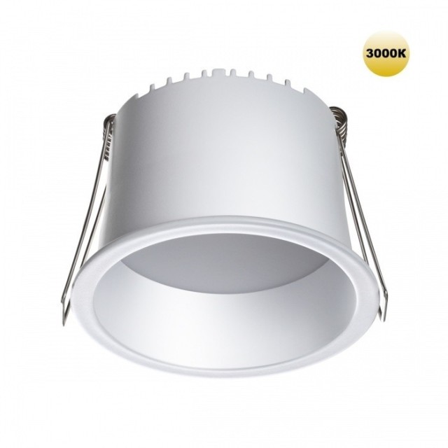 Светильник встраиваемый светодиодный Novotech LED 9W 220V 540Лм 3000К TRAN 359234