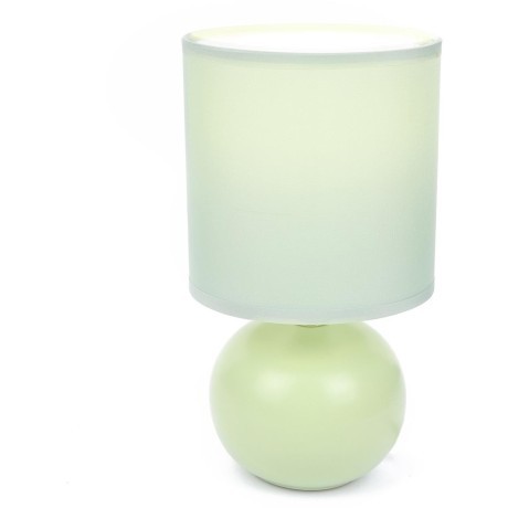8223/1T CLASSI LN25 зеленый, керамика/текстиль Настольная лампа E14 1*40W 220V OCTAVIA