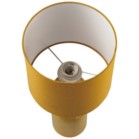 8130/1T MODERNI LN25 желтый, керамика/текстиль Настольная лампа E27 1*60W 220V SEGI