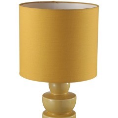 8130/1T MODERNI LN25 желтый, керамика/текстиль Настольная лампа E27 1*60W 220V SEGI