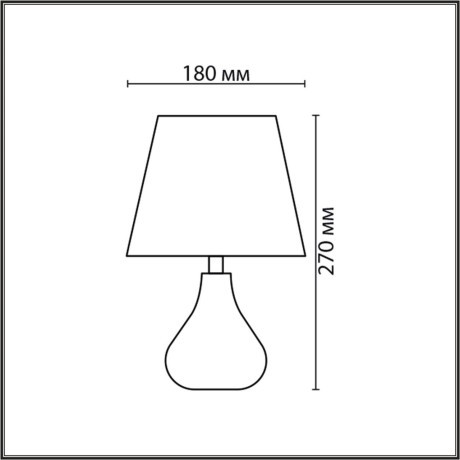 Настольная лампа E14 Lumion NAINA 8184/1T