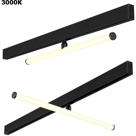 359448 Трековый светодиодный TUYA SMART светильник Novotech Flum CRI90+ 3000-6000К 960Лм 120° 12W Bluetooth Wi-Fi Алиса