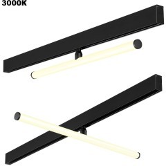 359448 Трековый светодиодный TUYA SMART светильник Novotech Flum CRI90+ 3000-6000К 960Лм 120° 12W Bluetooth Wi-Fi Алиса