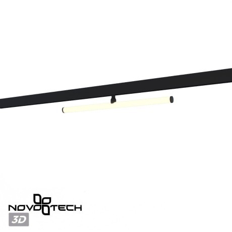 359448 Трековый светодиодный TUYA SMART светильник Novotech Flum CRI90+ 3000-6000К 960Лм 120° 12W Bluetooth Wi-Fi Алиса