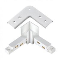 Соединитель питания L-образный, жесткий, для всех типов шин Novotech FLUM 135104