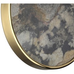 5079/15WL L-VISION ODL24 зол./серо-бежевый/металл/натур.камень/акрил Настенн.светильн. с переключ.цветов.темпер. LED 15W 3000К/4000K/6000K BERGI