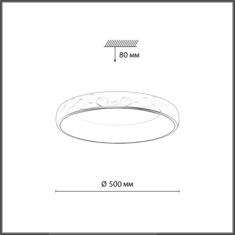 Светильник LED 56Вт 3000-6000K IP43 ССТ Sonex LACUNA 7772/56L