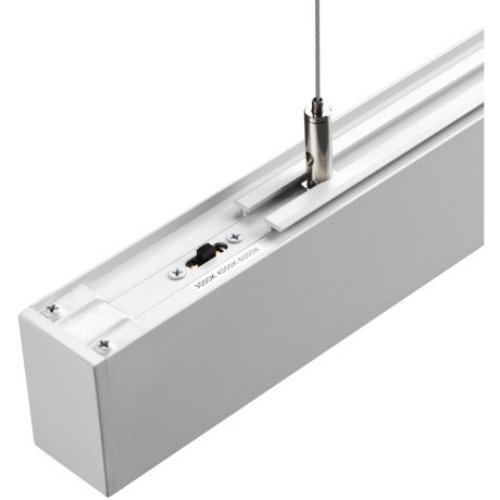 Светильник линейный Novotech светодиод. с переключ. цв. температуры IP20 LED 60W 220-240V 3000К\4000К\6000К FATTO 359606