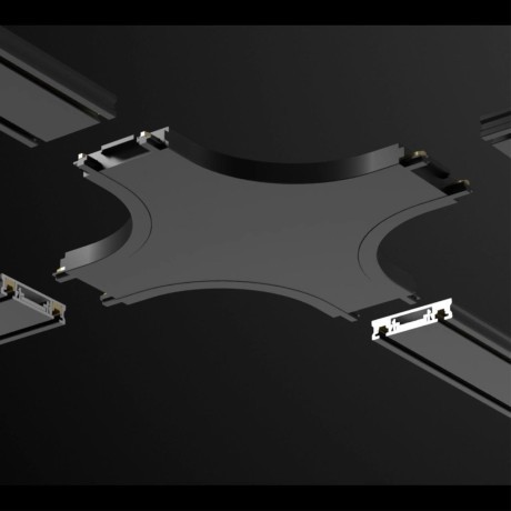 Соединитель Х-образный для накладного шинопровода Novotech Smal 135211