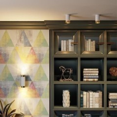 Накладной потолочный светильник Odeon Light 4286/1C AD ASTRUM под лампу 1xGU10 1*10W