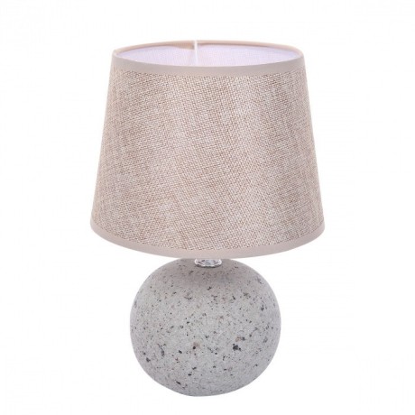 8215/1T CLASSI LN25 бежевый, керамика/текстиль Настольная лампа Е27 1*60W 220V TAREKA