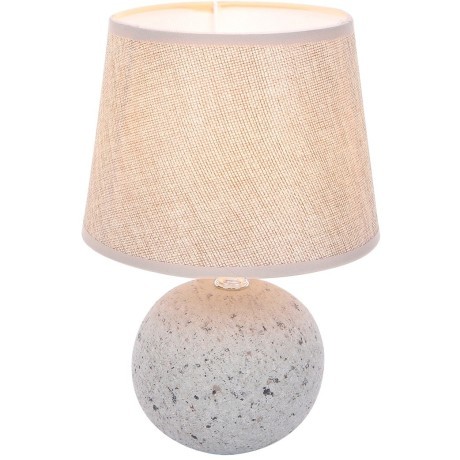 8215/1T CLASSI LN25 бежевый, керамика/текстиль Настольная лампа Е27 1*60W 220V TAREKA