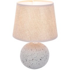 8215/1T CLASSI LN25 бежевый, керамика/текстиль Настольная лампа Е27 1*60W 220V TAREKA
