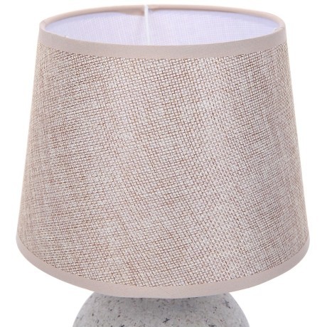 8215/1T CLASSI LN25 бежевый, керамика/текстиль Настольная лампа Е27 1*60W 220V TAREKA