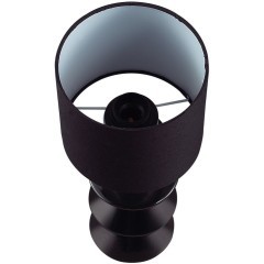 8133/1T MODERNI LN25 черный, керамика/текстиль Настольная лампа E27 1*60W 220V SEGI