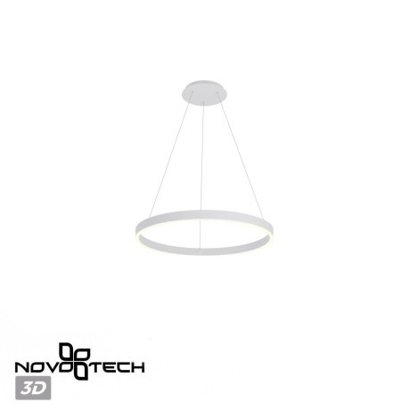 Светильник подвесной диммируемый со сменой цветовой температуры (пульт ДУ/прилож. Smart Life) LED 50/12W 3000-6000К Novotech SOTTO 359449