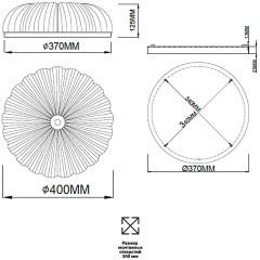 Потолочный светильник TESORO 7719/48L