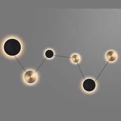 7115/36WL Настенный светильник Odeon Light HIGHTECH IP20 LED 36W Ra90 1620Лм 3000K 220-240V GALAXY (ВМЕСТО 4211/51WL)