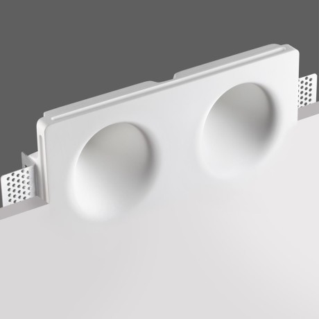 371014 Гипсовый светильник встраиваемый в стену ГКЛ под покраску IP20 2xGU10 50W 220-240V Novotech CAIL