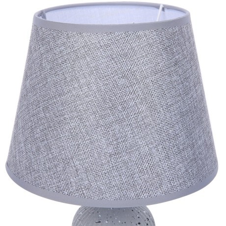 8216/1T CLASSI LN25 серый, керамика/текстиль Настольная лампа Е27 1*60W 220V FANNA