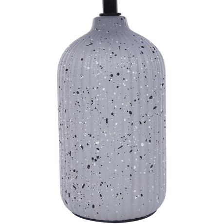 8216/1T CLASSI LN25 серый, керамика/текстиль Настольная лампа Е27 1*60W 220V FANNA