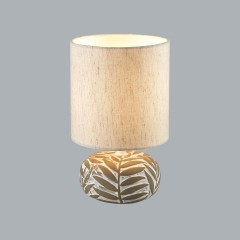 8135/1T MODERNI LN25 бежевый, керамика/текстиль Настольная лампа Е14 1*40W 220V RAMORA