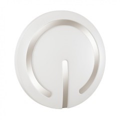 Настенно-потолочный светильник светодиодный для ванной с пультом и управлением смартфоном регулировкой цветовой температуры и яркости ночным режимом Button 3041/DL IP43