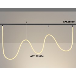 359334 Трековый светодиодный неон 2м Novotech Flum CRI90+ 3000К 2420Лм 360° 25W