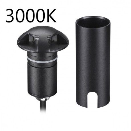 Встраиваемый грунтовый светильник IP67 LED 3W 4000K 12V/24V Odeon Light WALD (нужен драйвер 357781/357782) 6662/3GL3