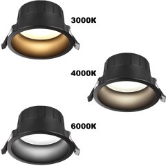 359554 Светильник встраиваемый Novotech WIR с переключателем цв. температуры IP44 LED Ra90 Lm1027 20W 220-240V 3000К\4000К\6000К CLARA