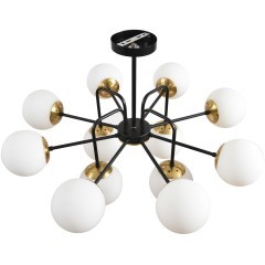 Люстра потолочная E27 12*60W 220V ELRONA 8375/12C