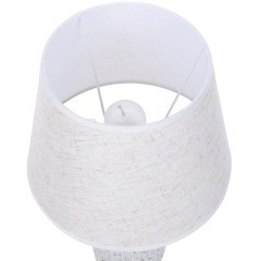 8217/1T CLASSI LN25 бежевый, керамика/текстиль Настольная лампа Е27 1*60W 220V FANNA