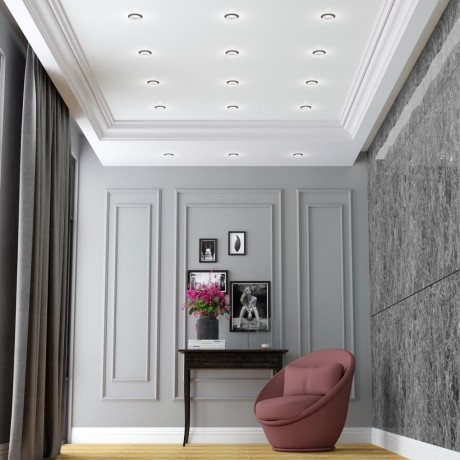 Встраиваемый светильник Novotech 370721 LIRIO под лампу 1xGU10 9W