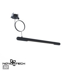 Встраиваемая база с вводом питания, заглушкой и проводом 200см Novotech Glat 359384