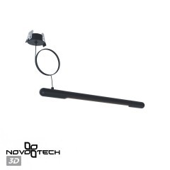 Встраиваемая база с вводом питания, заглушкой и проводом 200см Novotech Glat 359384