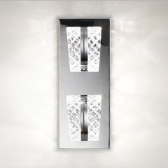 5029/8WL L-VISION ODL24 хром/металл/акрил Бра LED 8W 4000K 415лм MIRAGE