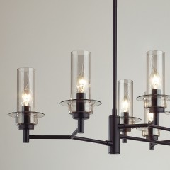 Люстра потолочная E14 Lumion MADONNA 6555/8C