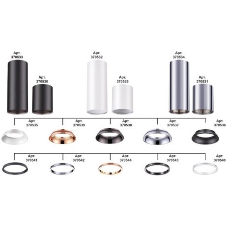 Накладной потолочный светильник Novotech 370530 UNITE под лампу 1xGU10 50W