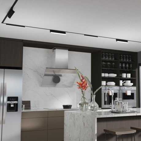 359074 Трековый магнитный светодиодный светильник Novotech SMAL 48V CRI90+ 4000К 1080Лм 90° 18W