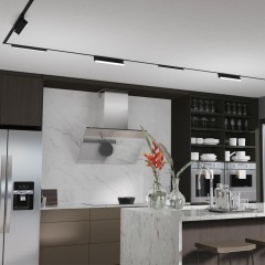 359074 Трековый магнитный светодиодный светильник Novotech SMAL 48V CRI90+ 4000К 1080Лм 90° 18W