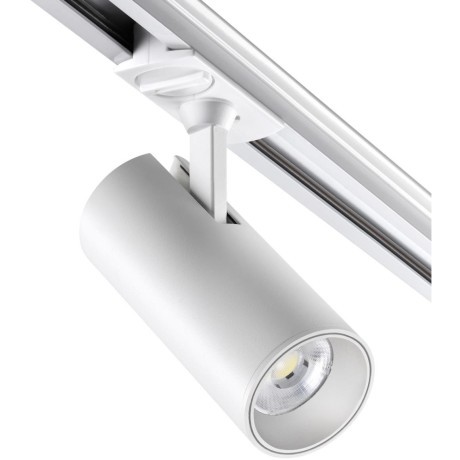 Однофазный двужильный светодиодный трековый светильник Novotech 359156 SELENE 4000К 2300Лм CRI90+ 45° 24Вт