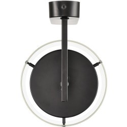 8232/1W COMFI черный/прозрачный, металл/стекло Бра LED GX70 1*10W 220V NATALINA