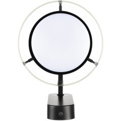 8232/1W COMFI черный/прозрачный, металл/стекло Бра LED GX70 1*10W 220V NATALINA