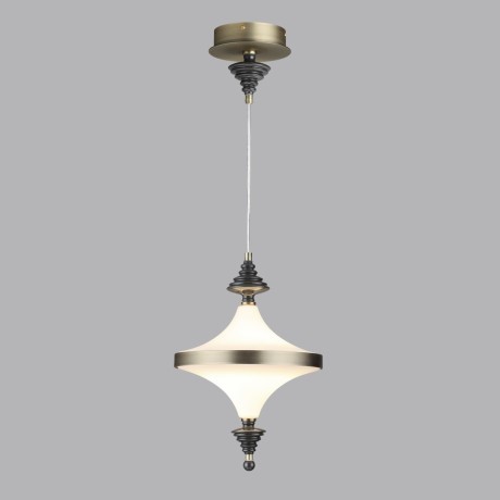 5404/23L L-VISION ODL_EX25 97 бронзов.брашированн./черный/стекло/керамика Подвес LED 23W 3000K ULA