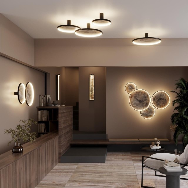 Настенно-потолочные ODEON LIGHT STOFLAKE 5078/35L