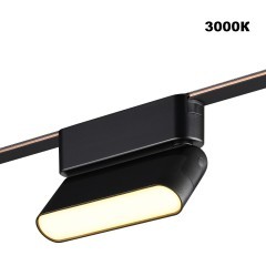 359466 Трековый ременный светодиодный SMART светильник c доп. механическим перекл. цветности Novotech EASY CRI90+ 3000-6000К 230Лм 110° 6W TUYA, Алиса, Wi-Fi