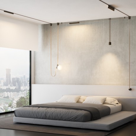 359466 Трековый ременный светодиодный SMART светильник c доп. механическим перекл. цветности Novotech EASY CRI90+ 3000-6000К 230Лм 110° 6W TUYA, Алиса, Wi-Fi