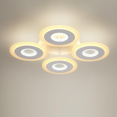 8016/70CL Потолочный светильник Lumion LEDIO LED 70W Ra85 Lm5200 220V 3000-6000K VANDY