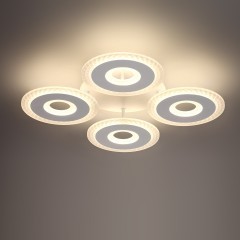 8016/70CL Потолочный светильник Lumion LEDIO LED 70W Ra85 Lm5200 220V 3000-6000K VANDY